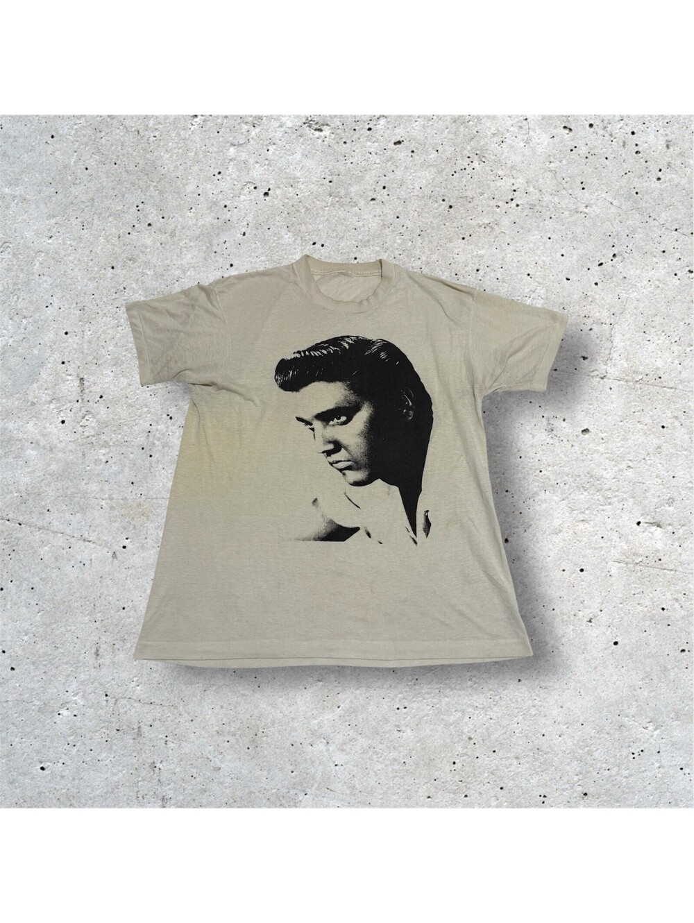Vintage 80s Elvis Presley Single Stitch Band T-Shirt L